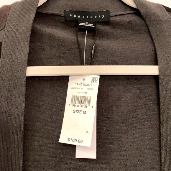 Sanctuary play open front cardigan forest camo size medium - Picture 11 of 12